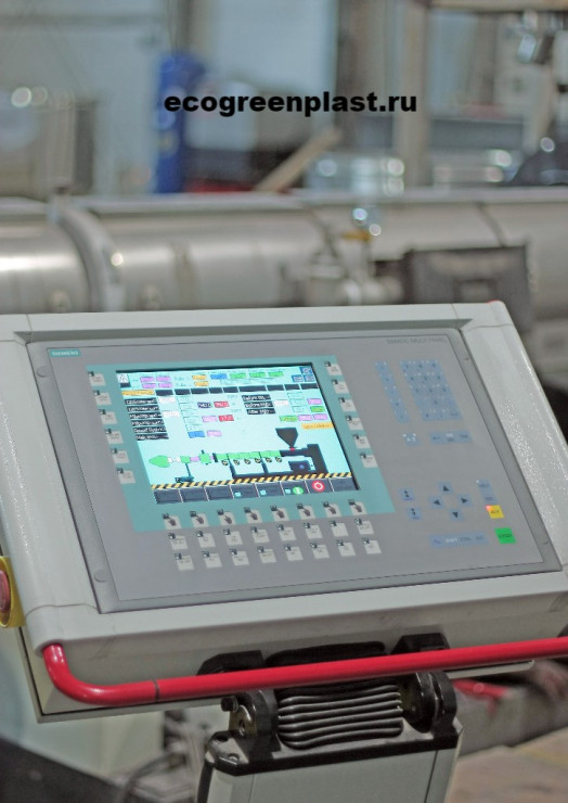 Экструдер под управлением компьютера (Siemens)